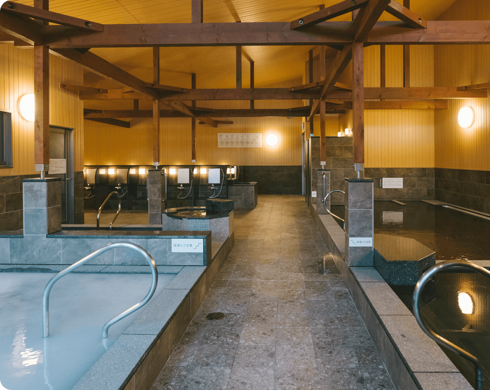 浴場の風景